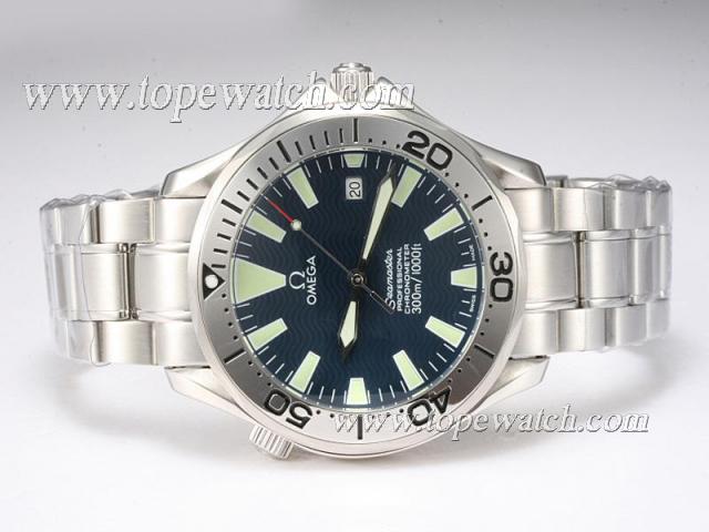 Replica Omega Seamaster Automatic with Dark Blue Dial