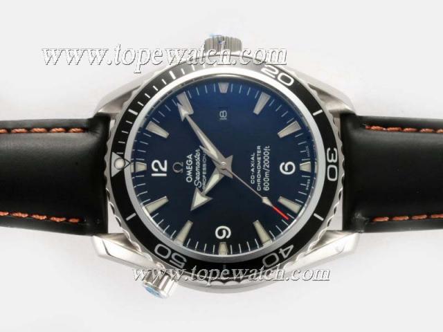 Replica Omega Seamaster Planet Ocean With White Marking-Same Chassis As Swiss ETA Version-High Quality