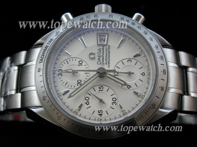 Replica OMG01006 OMEGA SPEEDMASTER DATE 3220.50.00 SS ASIA 7751