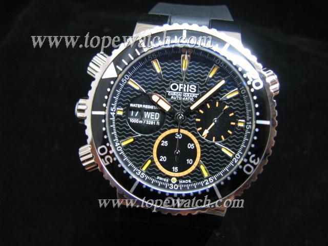 Replica OR01001 ORIS CARLOS COSTE 47MM LIMITED ED ASIAN SWISS 7750 BLACK