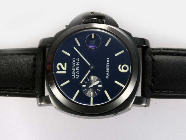 Replica Panerai Luminor Marina Automatic PVD Case with AR Coating-18K Plated Gold Movement