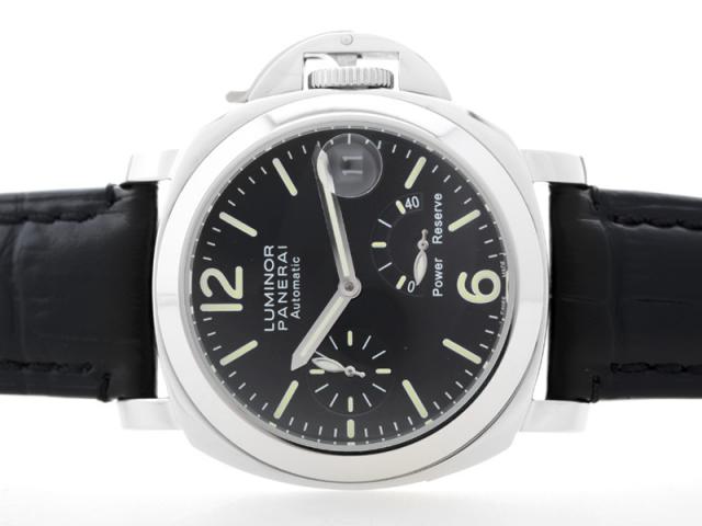 Replica Panerai Luminor Power Reserve Working Automatic with Black Dial-Deployment Buckle 40MM