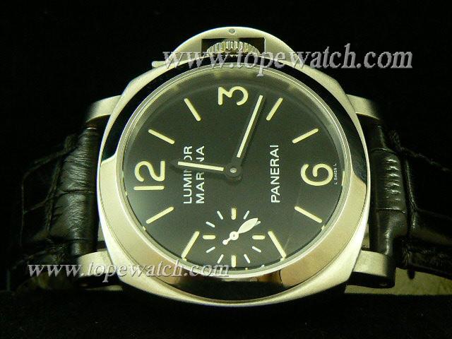 Replica Panerai P-021 Panerai 035 MARINA 111 BLACK HAND WINDER