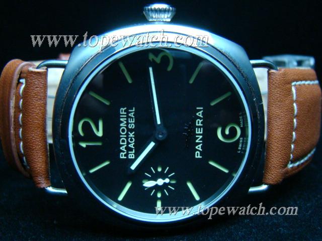 Replica Panerai P-095 RADIOMIR BLACK SEAL SS LEATHER AUTOMATIC