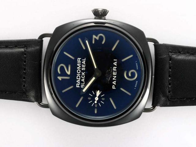 Replica Panerai Radiomir Black Seal Unitas 6497 Movement PVD Case -AR Coating