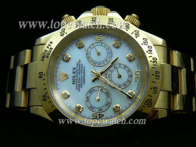 Replica ROLEX D-AG06 OYSTER PERPETUAL COSMOGRAPH DAYTONA PEARL WHITE