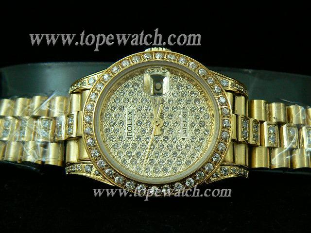 Replica ROLEX Gents Datejust Diamond Dial K-401L