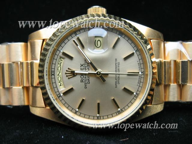 Replica ROLEX K-AG49G KING OYSTER PERPETUAL DAY-DATE GOLD AUTO