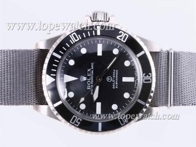 Replica Rolex Submariner Ref.5517 Vintage Editiont With Gray Nylon Strap