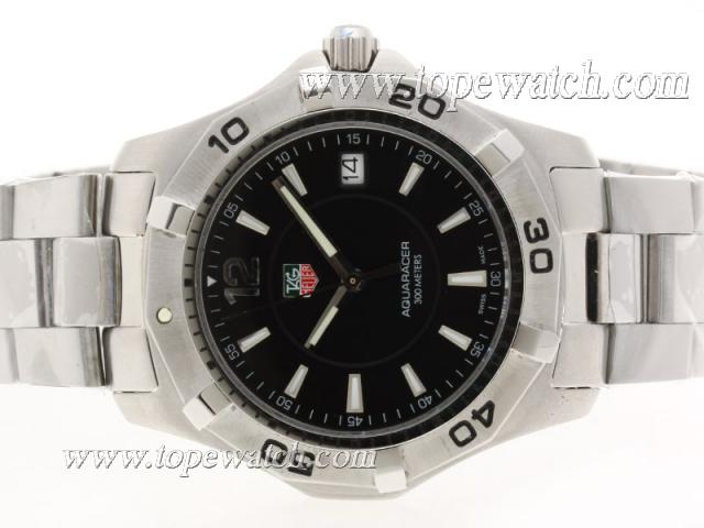 Replica Tag Heuer Aquaracer 300 Meters with Black Dial