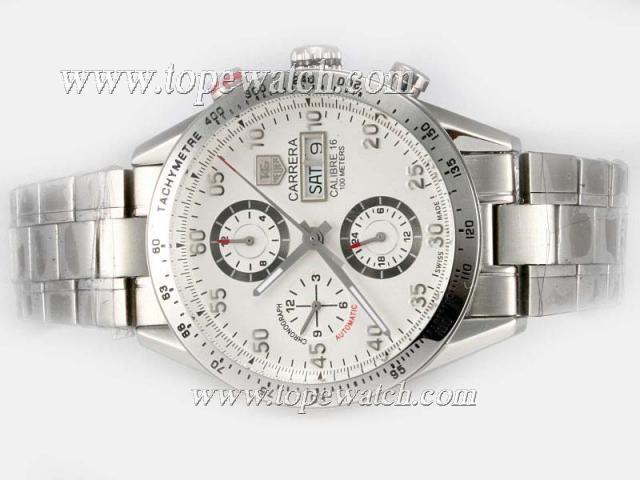 Replica Tag Heuer Carrera Calibre 16 Automatic Same Chassis As 7750 Version-New Model