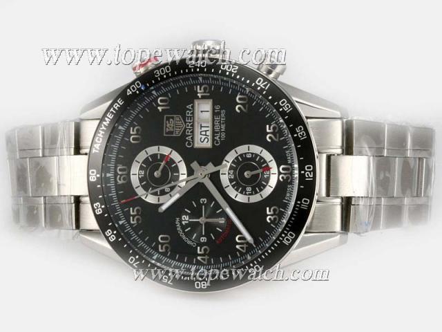 Replica Tag Heuer Carrera Calibre 16 Automatic Same Chassis As 7750 Version-New Model