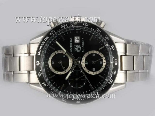 Replica Tag Heuer Carrera Chronograph Automatic Same Chassis As 7750-High Quality