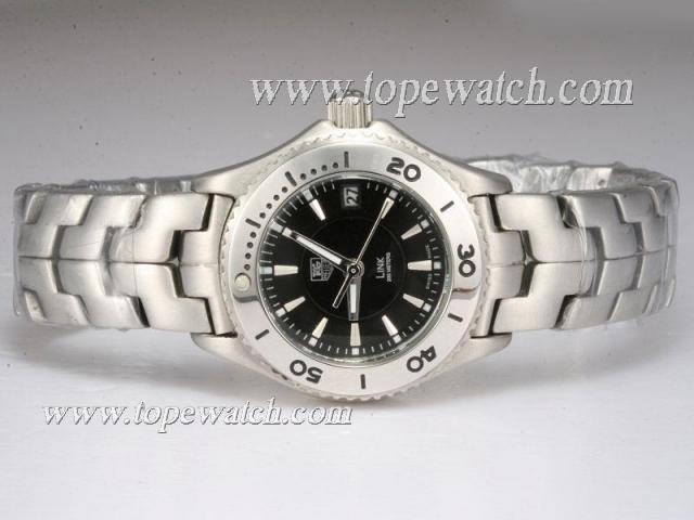 Replica Tag Heuer Link 200 Meters with Black Dial Lady Size