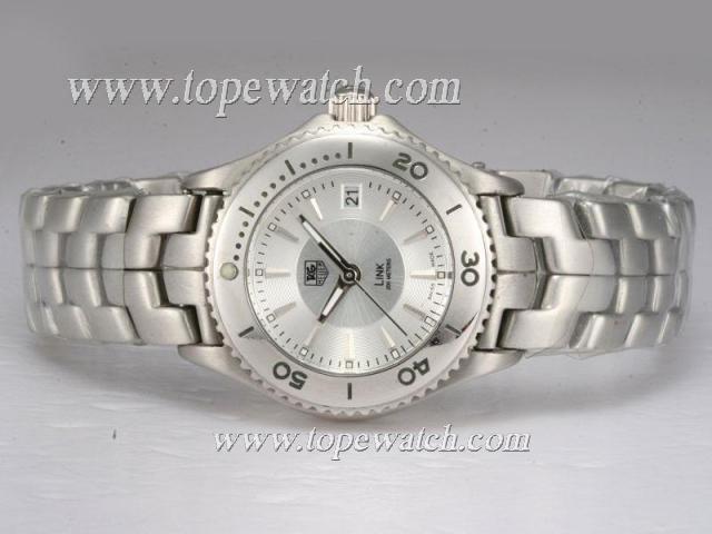 Replica Tag Heuer Link 200 Meters with White Dial Lady Model