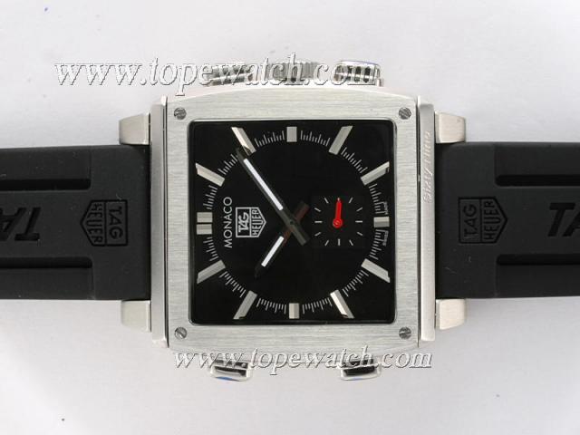 Replica Tag Heuer Monaco Sixty Nine Microtimer Digital with Black Dial