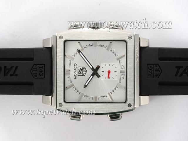 Replica Tag Heuer Monaco Sixty Nine Microtimer Digital with White Dial