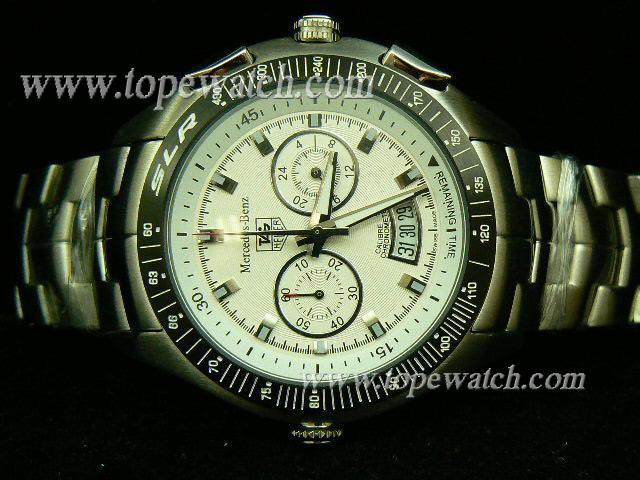 Replica Tag Heuer TAG-128 TAG 086 NEW SLR SS CHRONO QUARTZ WHITE