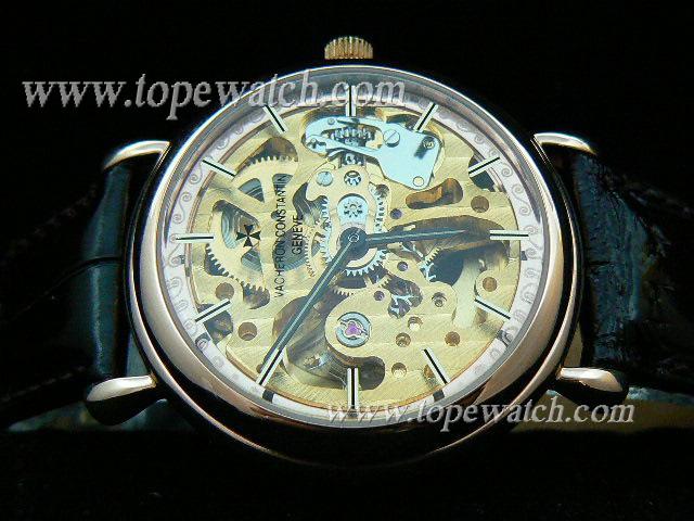 Replica Vacheron Constantin VC-031 VC 011-1 SKELETON GOLD CASE